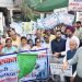 लखनऊ में पत्रकारों ने निकाली वृहद मतदाता जागरूकता रैली, एनयूजे की अगुवाई में निकले जागरूकता मार्च में जुटे सैकड़ों पत्रकार