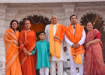रामलला के दर पर पहुंचे उपराष्ट्रपति जगदीश धनखड़