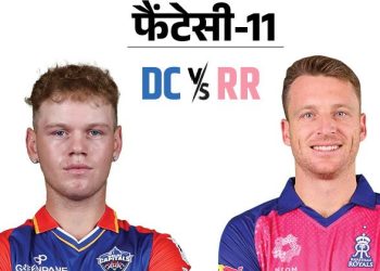 DC vs RR फैंटेसी-11:  यजुवेंद्र चहल और मुकेश कुमार अपनी-अपनी टीम में सर्वश्रेष्ठ विकेट लेने वाले; जोस बटलर कप्तान बन सकते है