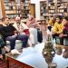 संभल में हुई हिंसा के पीड़ित परिवारों से मिले राहुल और प्रियंका गांधी।
