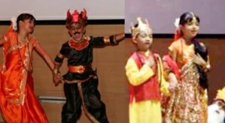 कम उम्र में ही आराध्या ने निभाया सीता का किरदार, भगवा साड़ी में ऐश्वर्या की बेटी का दिव्य रूप!