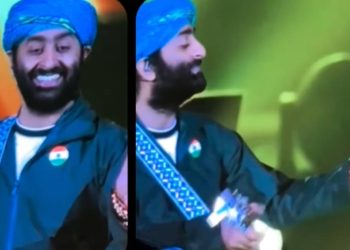 कॉन्सर्ट के दौरान अरिजीत सिंह को आया पापा का कॉल, सिंगर ने जो किया उस पर फैंस हुए फिदा, संस्कारों की जमकर तारीफ।