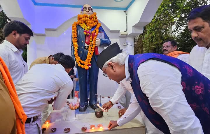 भाजपा राज में बाबा साहब के सपने साकार : डा. नीरज बोरा