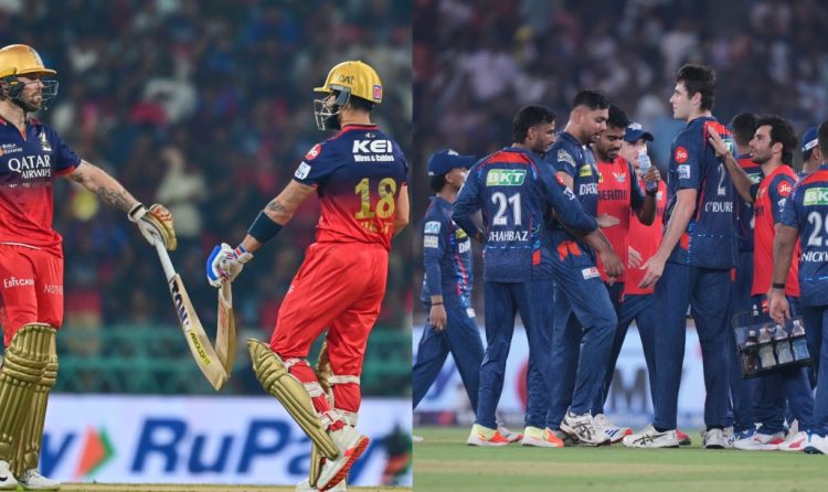 प्लेऑफ में किस टीम का किससे होगा सामना? RCB vs LSG मैच पर टिकी सबकी नजरें, GT को घेर रहा यह डर।