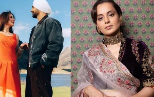हानिया आमिर के साथ दिलजीत दोसांझ के काम करने पर भड़कीं कंगना रनौत, दे डाली कड़ी प्रतिक्रिया।