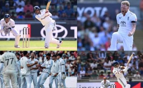गिल की यादगार शतकीय पारी, जायसवाल और जडेजा ने भी दिखाया दम, इंग्लिश टीम पर भारी पड़ी टीम इंडिया