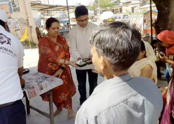 उत्साह फाउंडेशन का सेवा अभियान, मरीजों को भोजन वितरण
