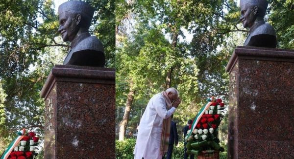 ताशकंद में PM मोदी ने लाल बहादुर शास्त्री को किया नमन, बोले- उनकी देशभक्ति आज भी देती है प्रेरणा