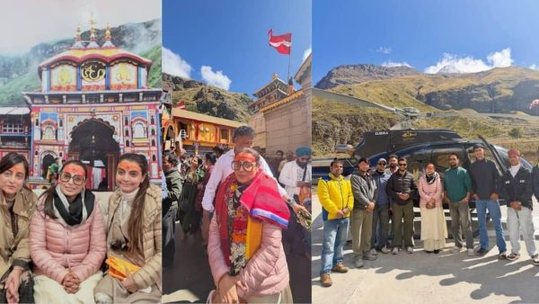 केदारनाथ धाम पहुंचीं रानी मुखर्जी, बाबा केदार के दर्शन कर मिली मन की शांति