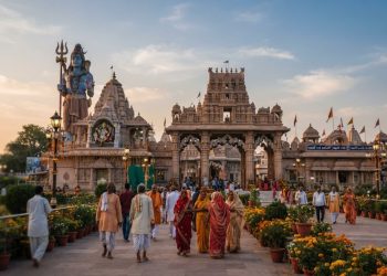 Travel Tips: वृंदावन के छटीकरा में करें चार धाम मंदिर के दर्शन, एक ही परिसर में दिखेंगे कई भव्य धाम