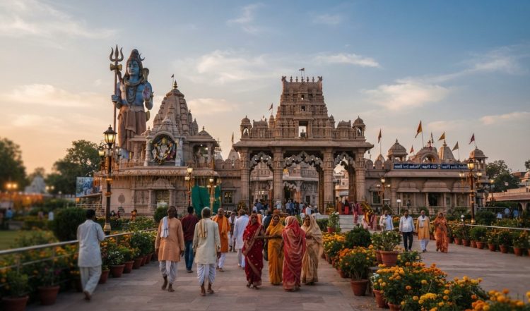 Travel Tips: वृंदावन के छटीकरा में करें चार धाम मंदिर के दर्शन, एक ही परिसर में दिखेंगे कई भव्य धाम